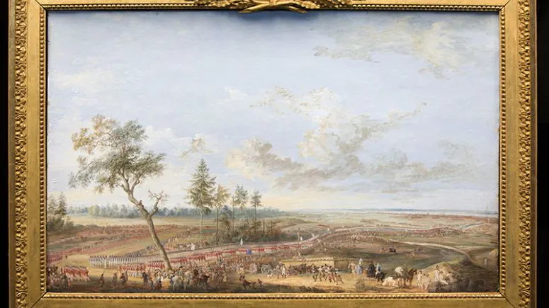 "The Surrender of Yorktown" painting