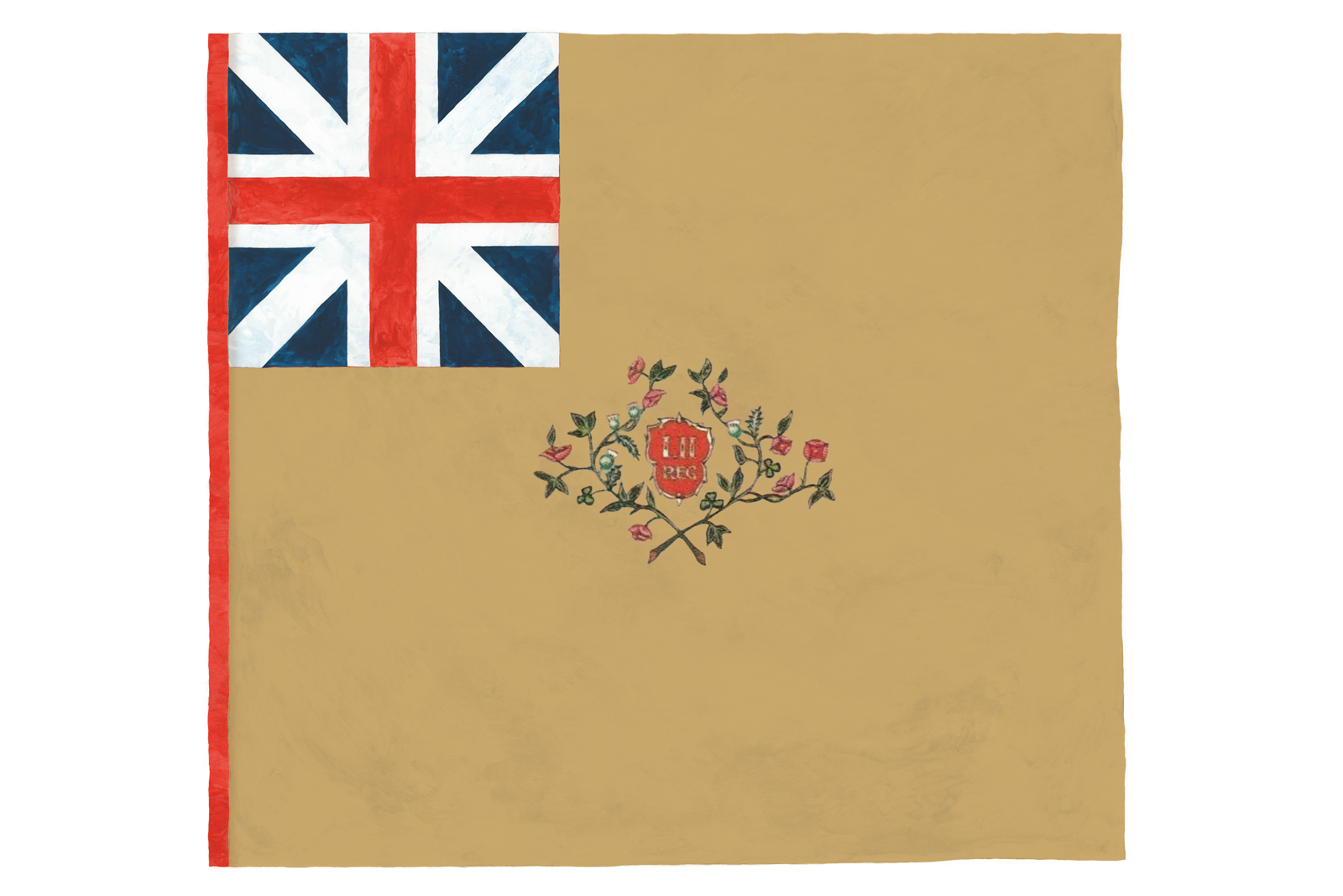 A photo of a Military Flag