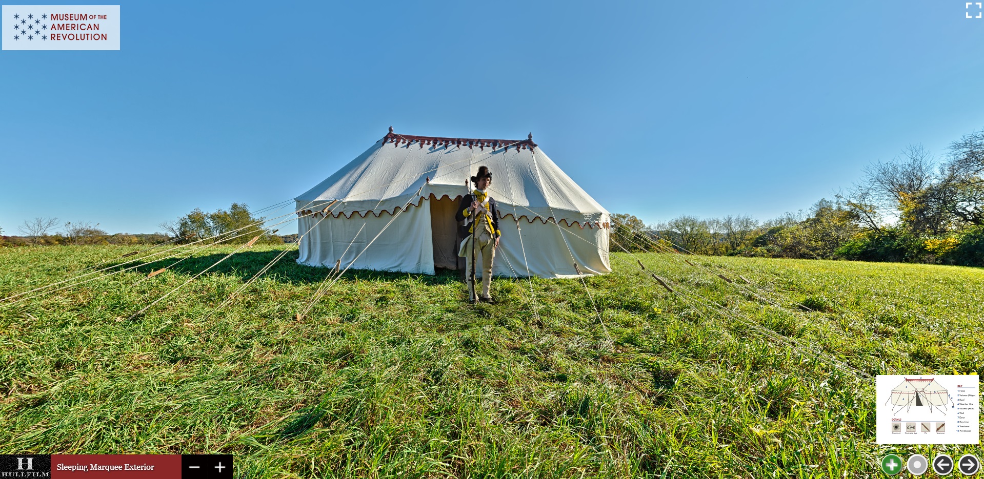 Washington Field HQ Sleeping Marquee Exterior View