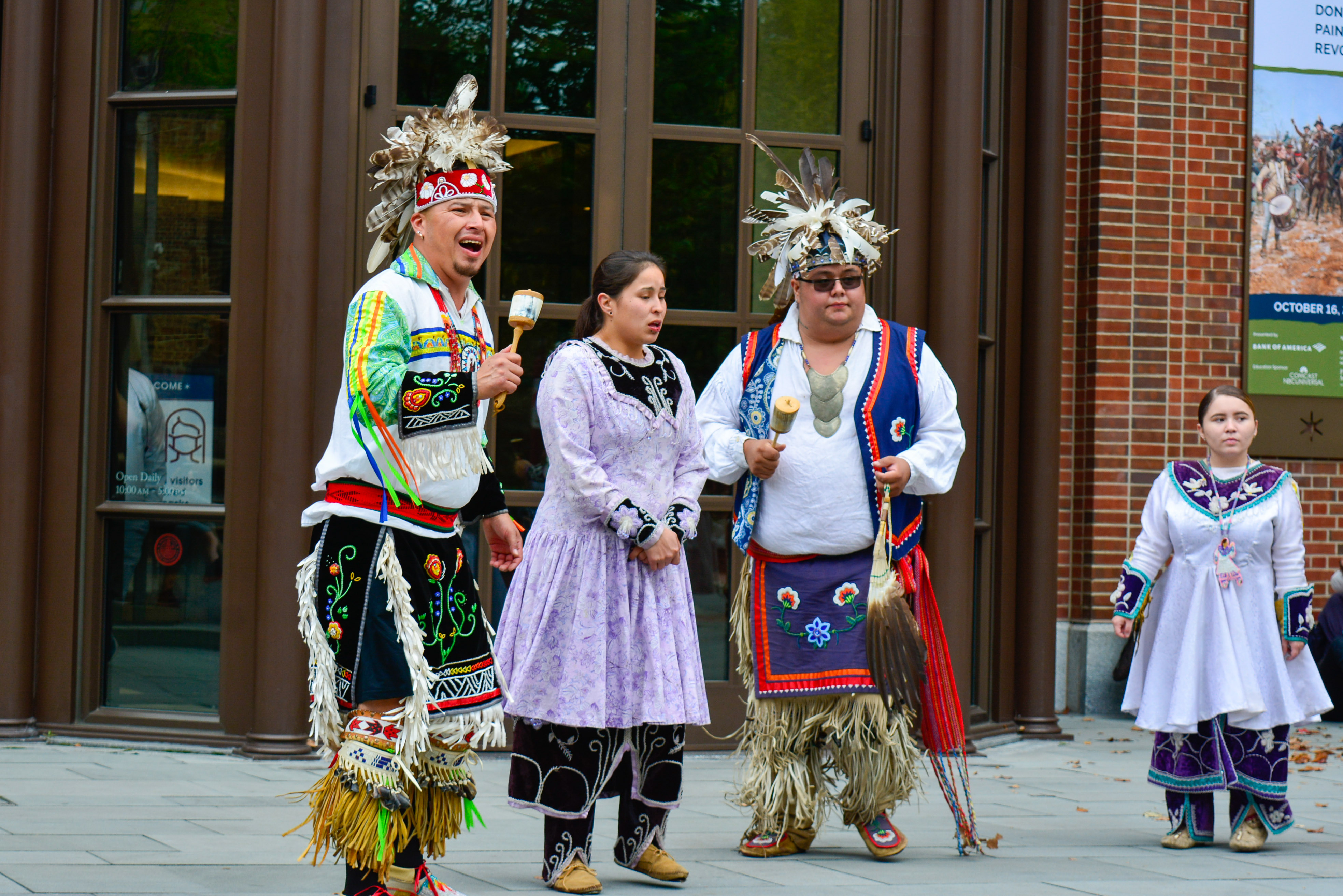 Indigenous Peoples Weekend featured tradional Oneida Dancers