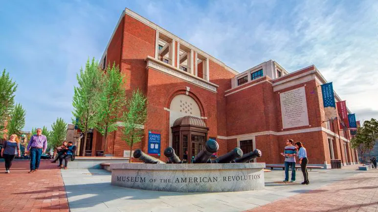 Photo from the front of the Museum
