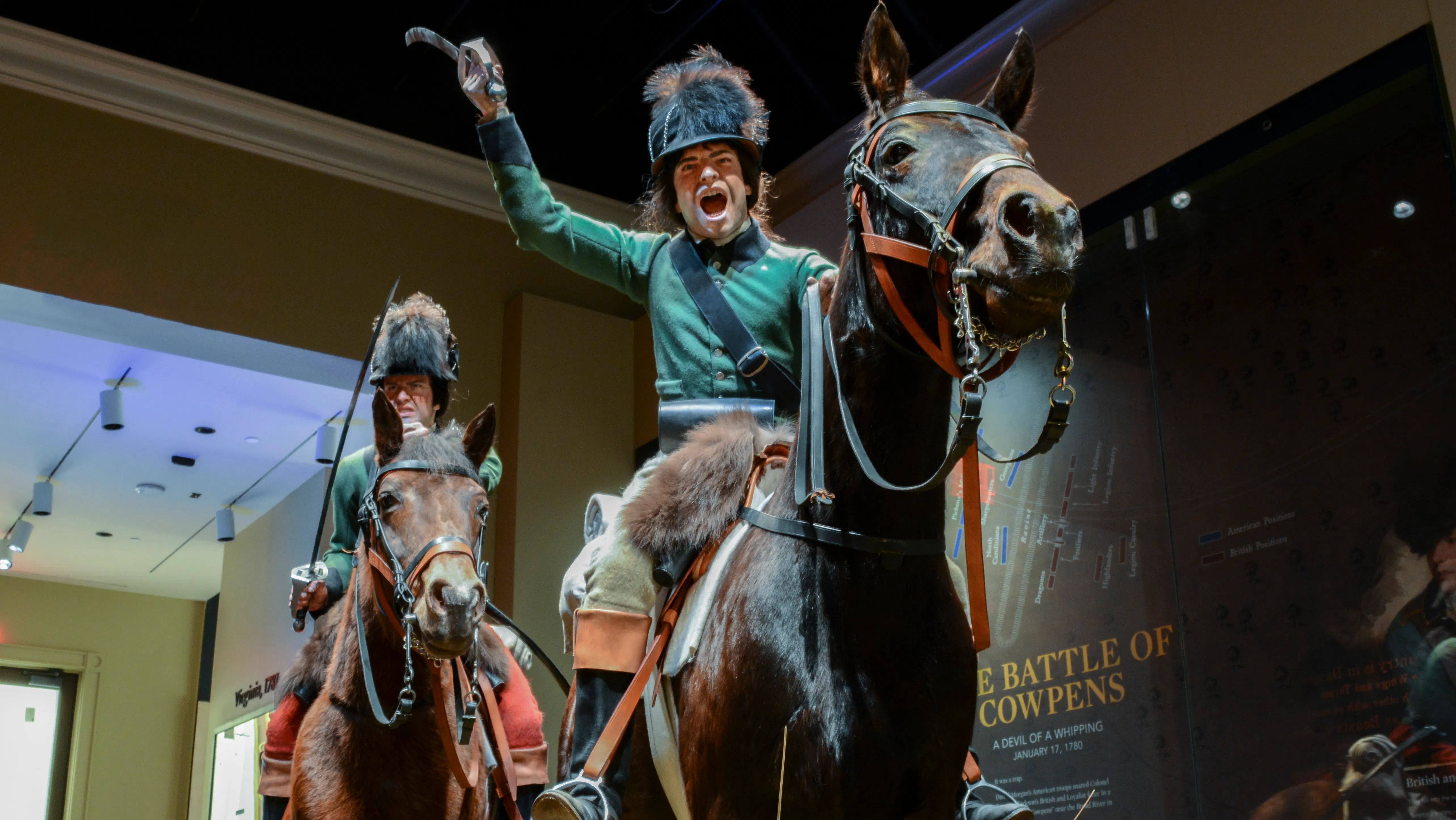 Loyalist Cavalry Troopers Tableau  Credit Moar