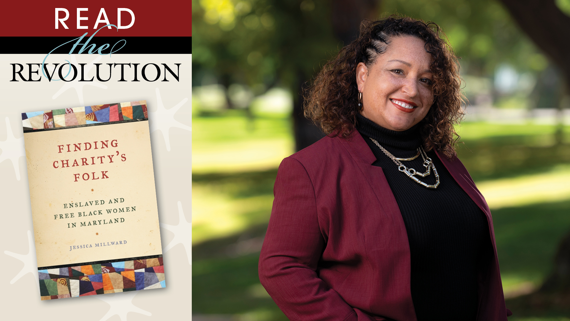 Read the Revolution Speaker Series with Jessica Millward
