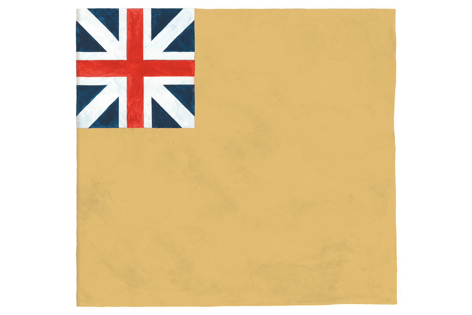 An illustration of the British regimental flag