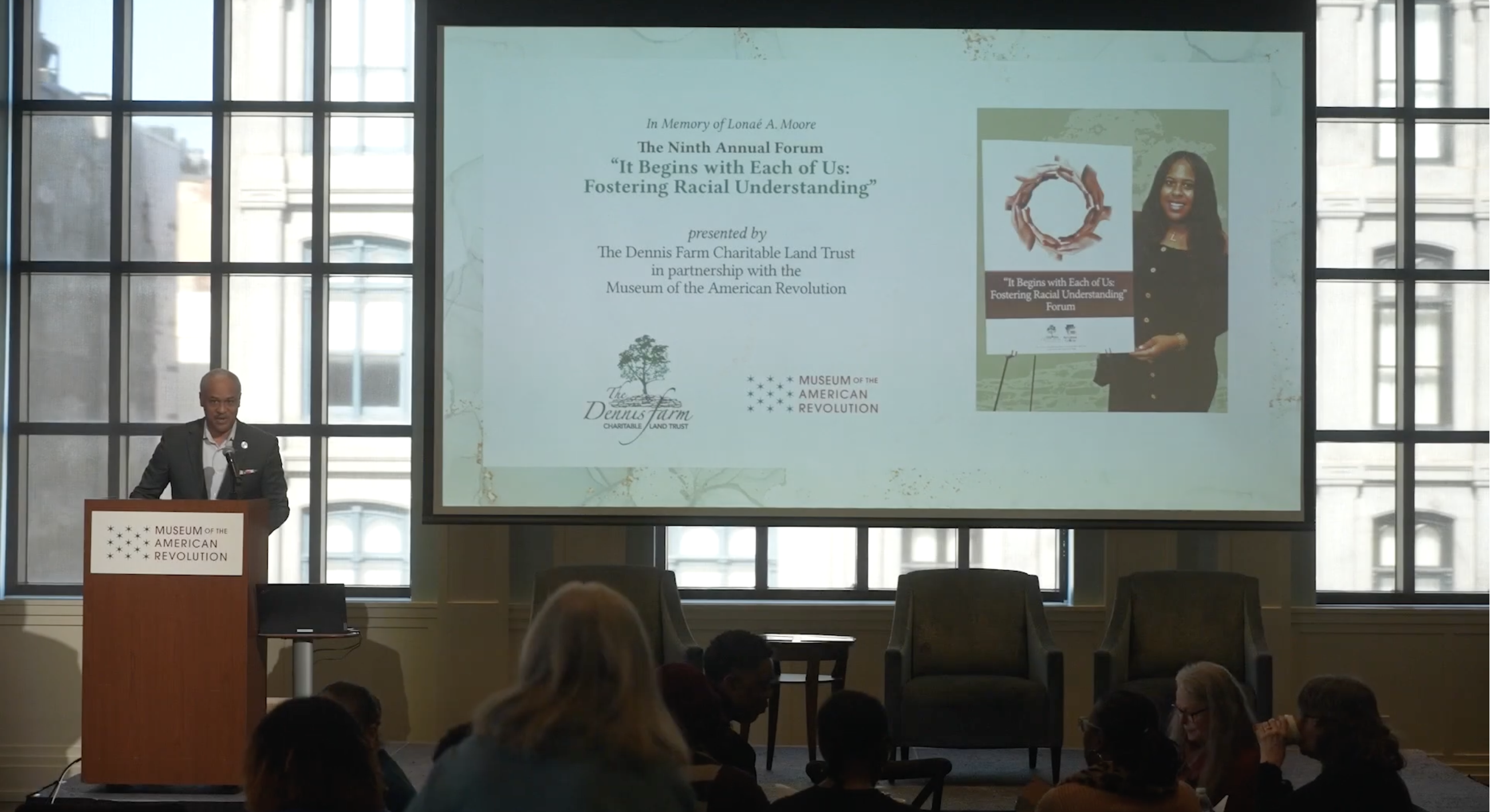 2026 Lonae A. Moore Forum presented by the Dennis Farm Charitable Land Trust at the Museum.