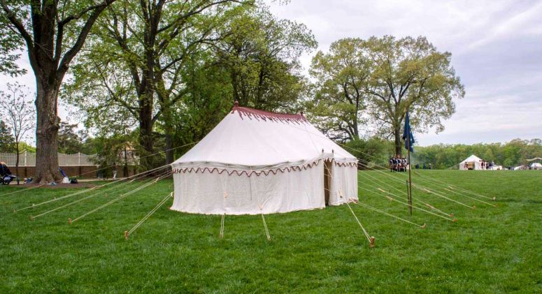Image 101220 Foop George Washingtons Replica War Tent