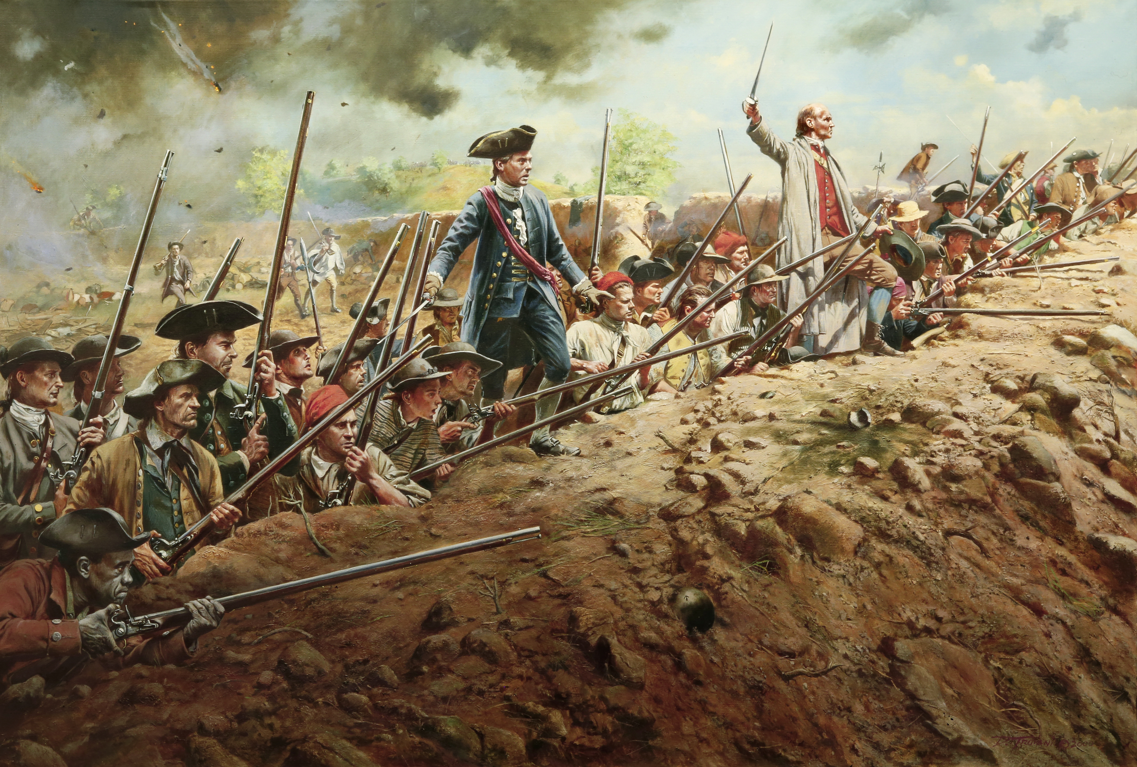 Battle Of Bunker Hill Credit Don Troiani 
