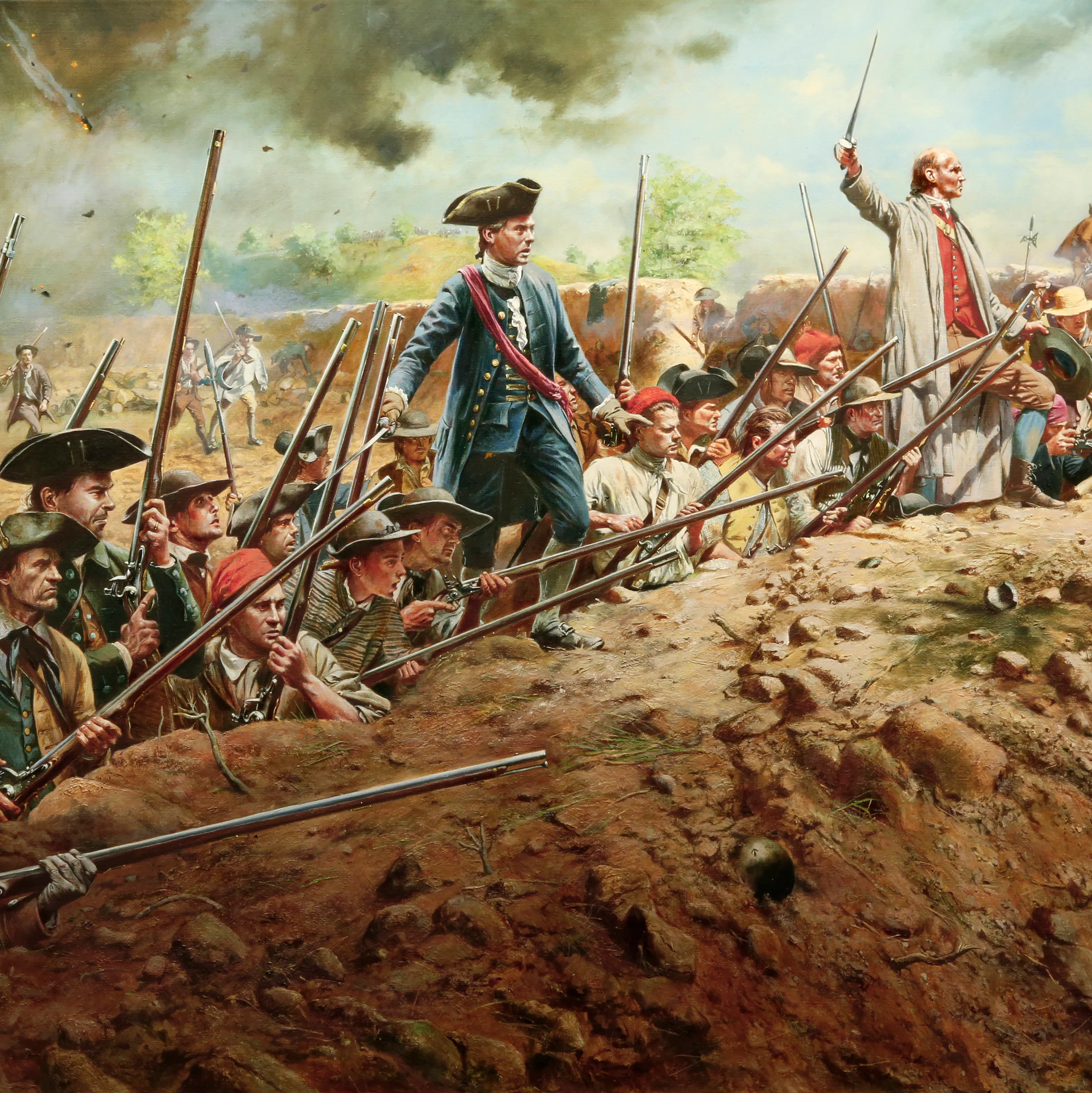 Battle Of Bunker Hill Credit Don Troiani 