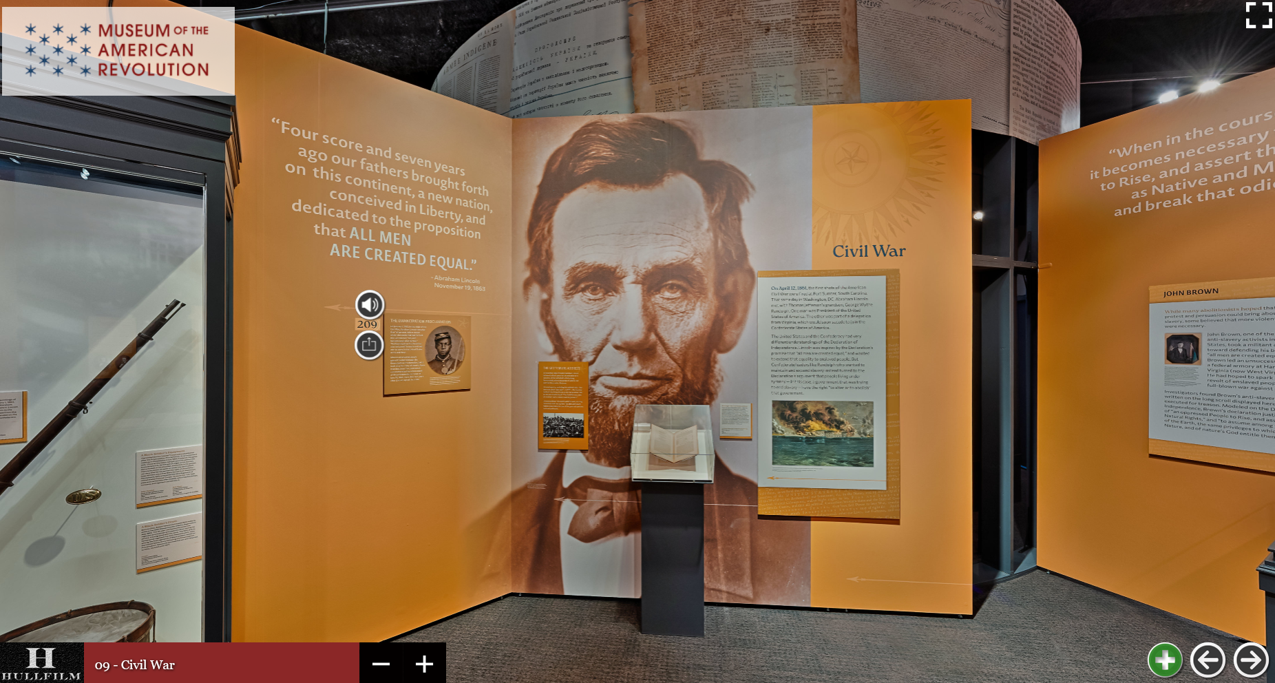 The Declaration's Journey Virtual Tour