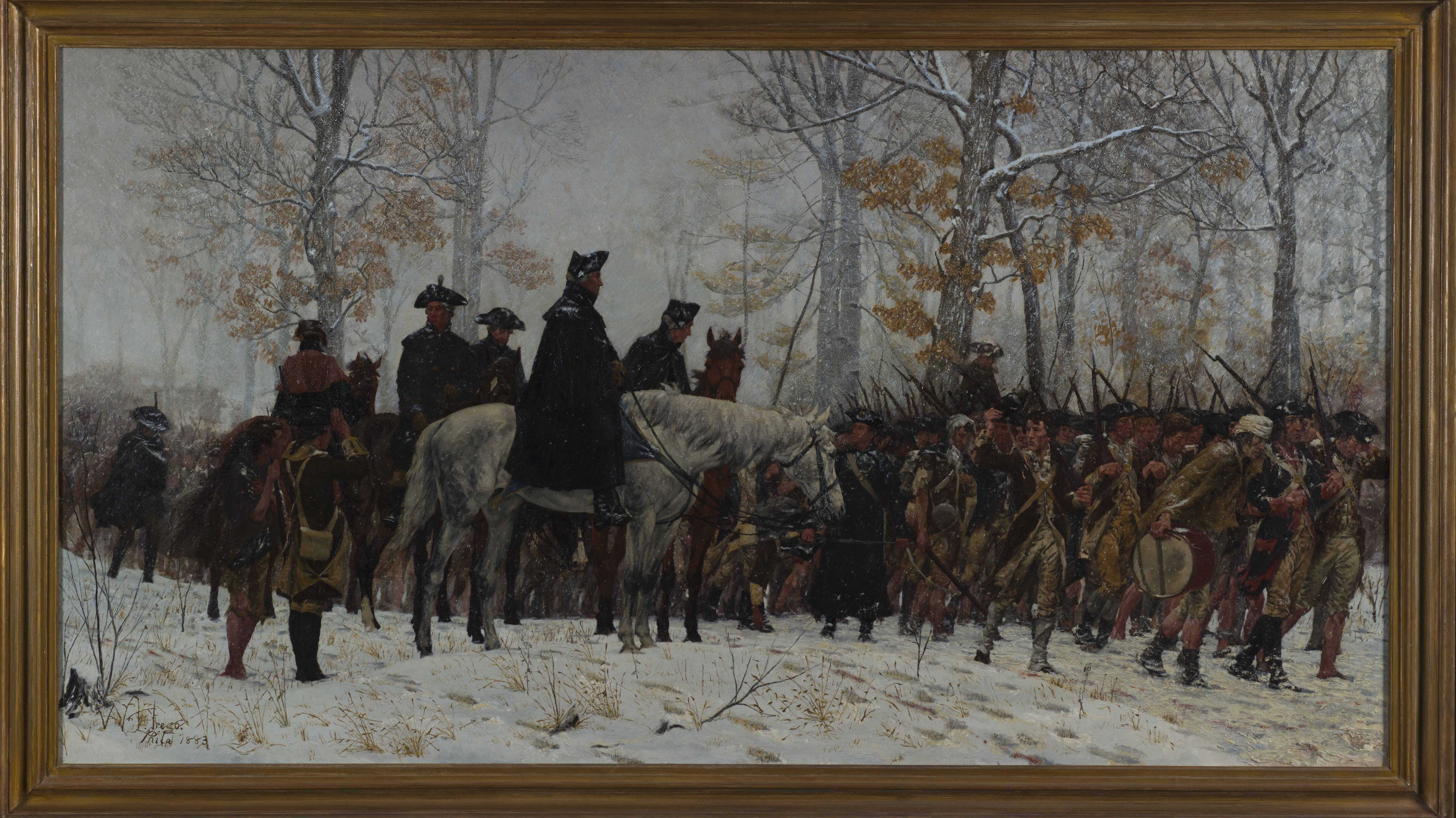 Image 092320 16x9 William Trego March Valley Forge Painting Collection