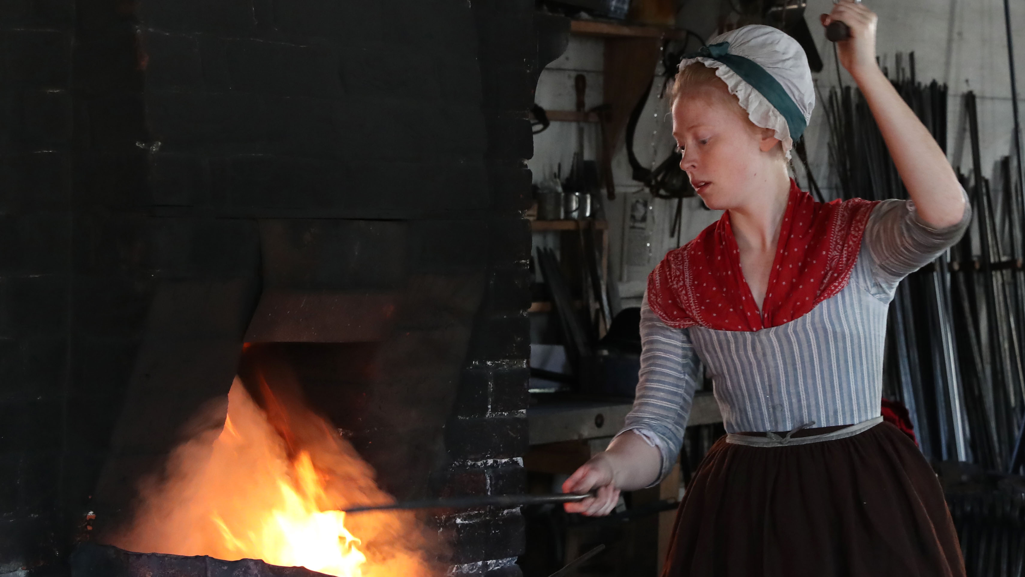 Blacksmith Aislinn Lewis