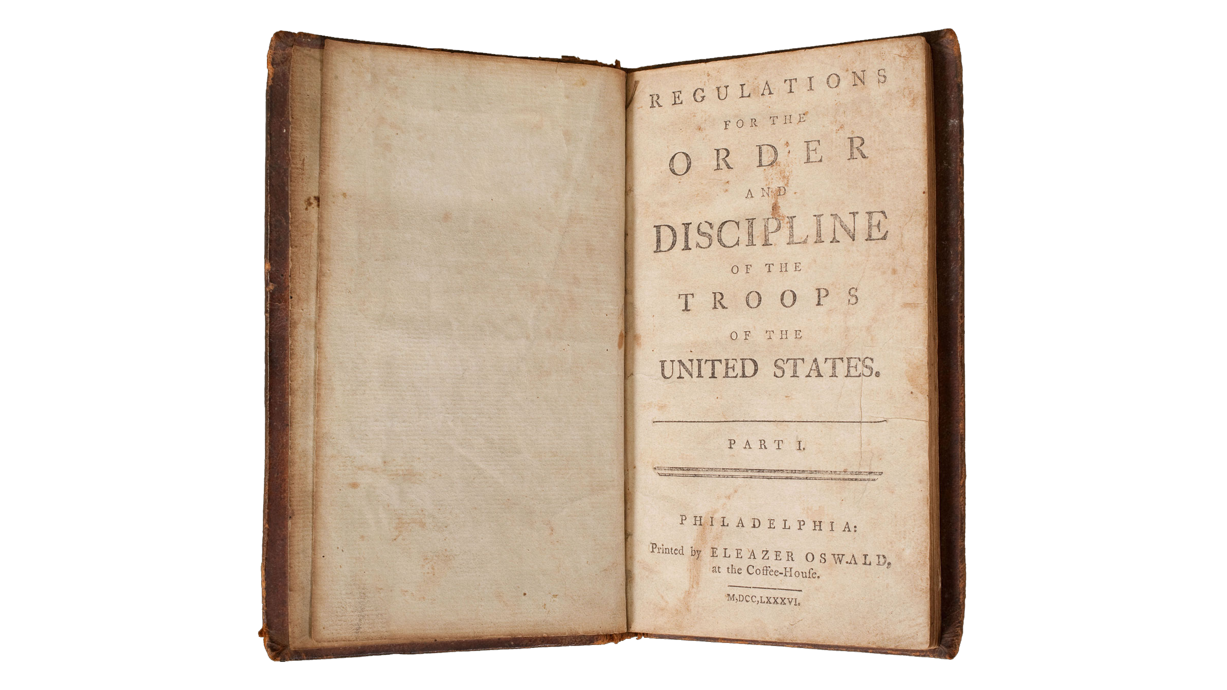 Image 092420 16x9 Baron Von Steuben Regulations Collection Vonsteubensregulations