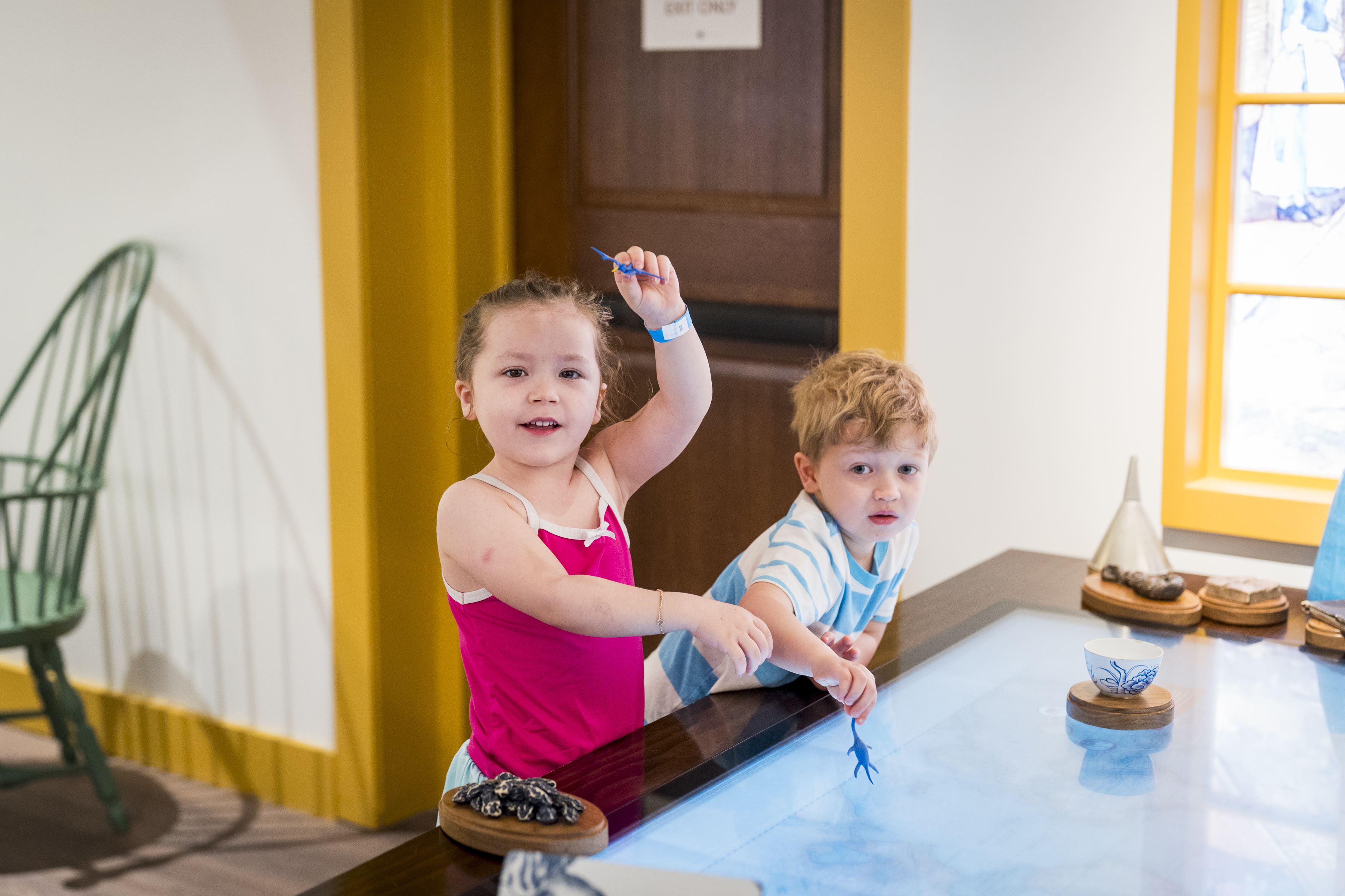 Kids Play In Revolution Place Interactive