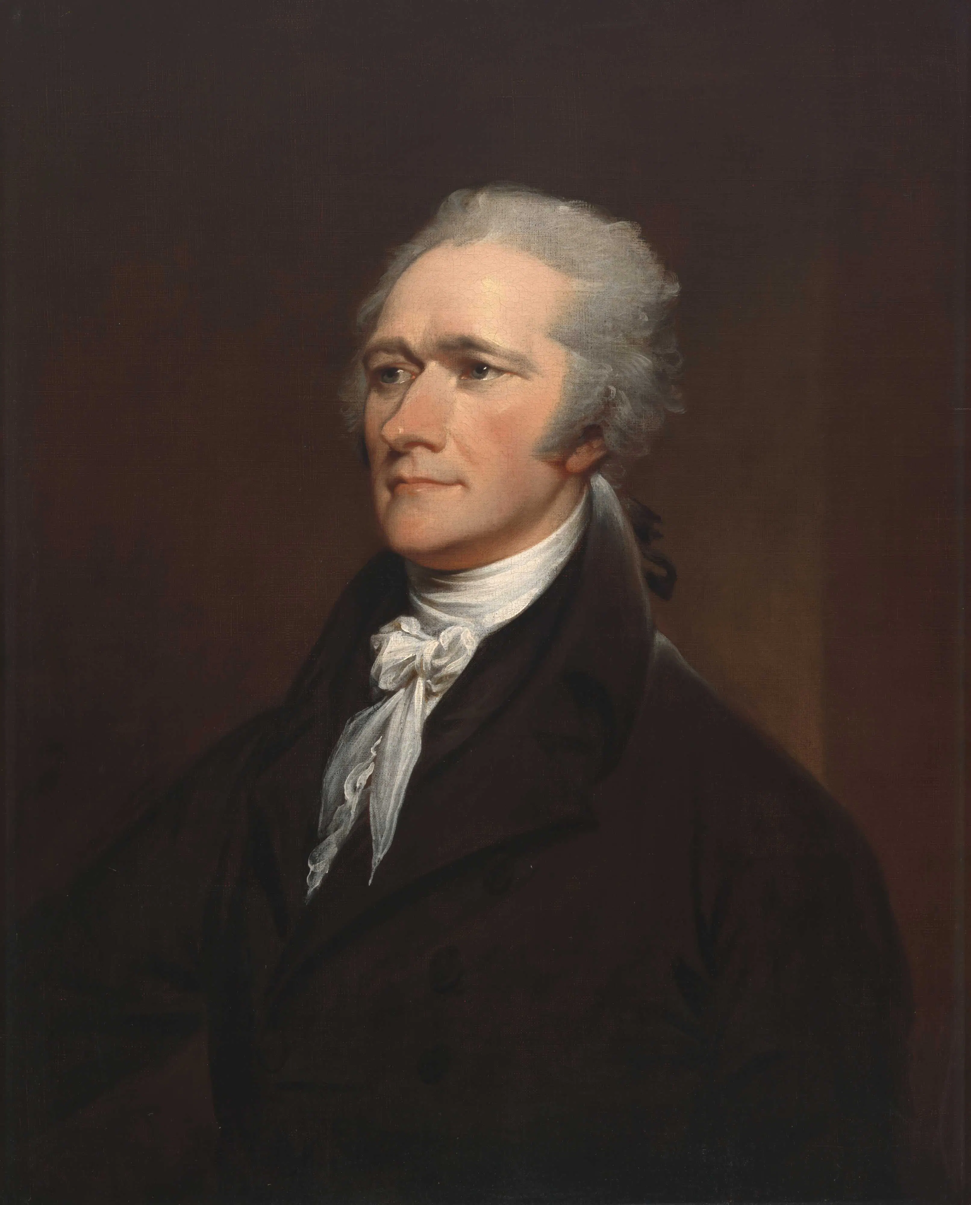 Portrait of Alexander Hamilton by John Trumbull