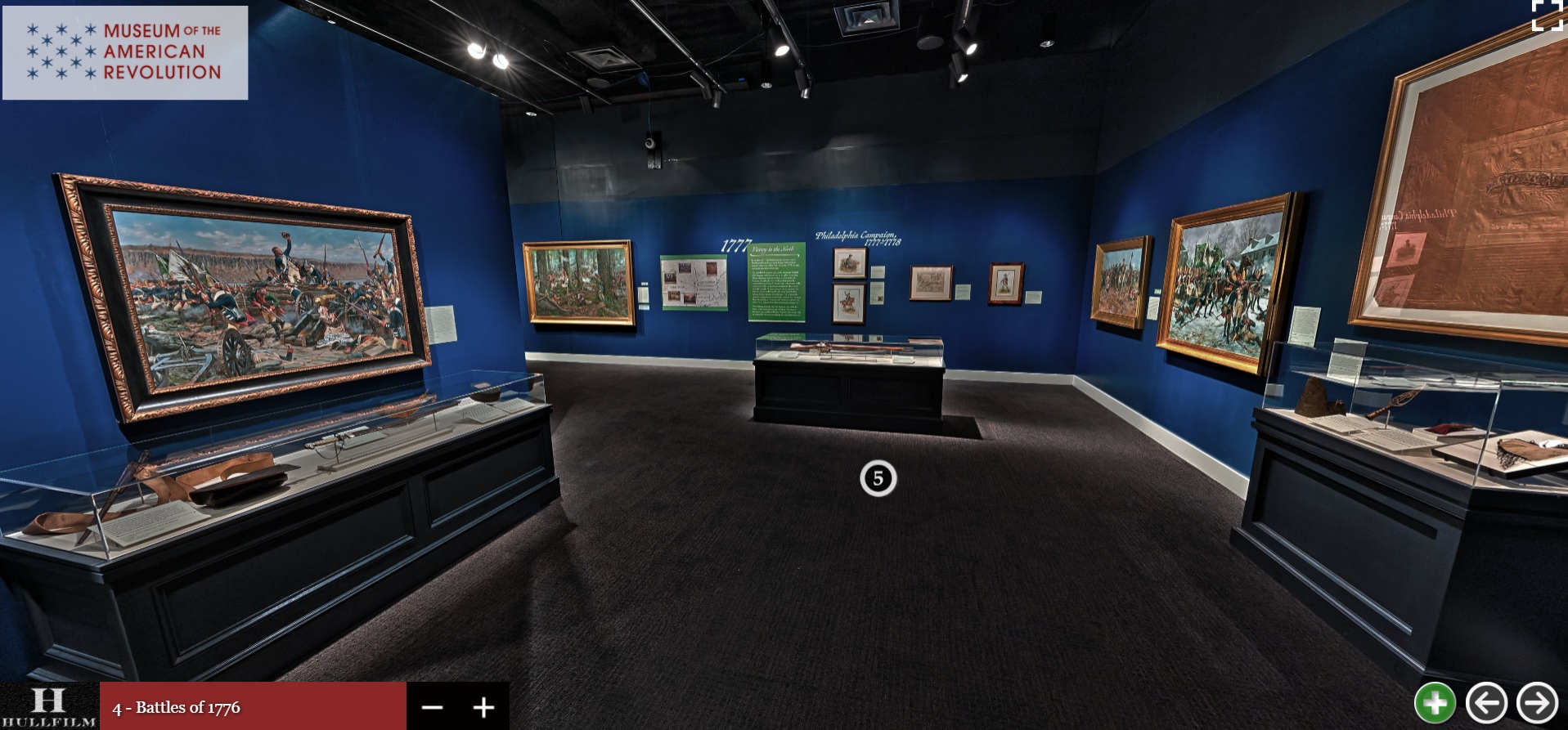 Liberty Virtual Tour at Battles Of 1776 Stop