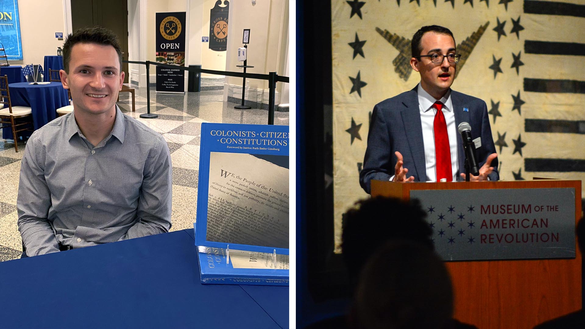 Founding Documents Event James Hrdlicka Matthew Skic