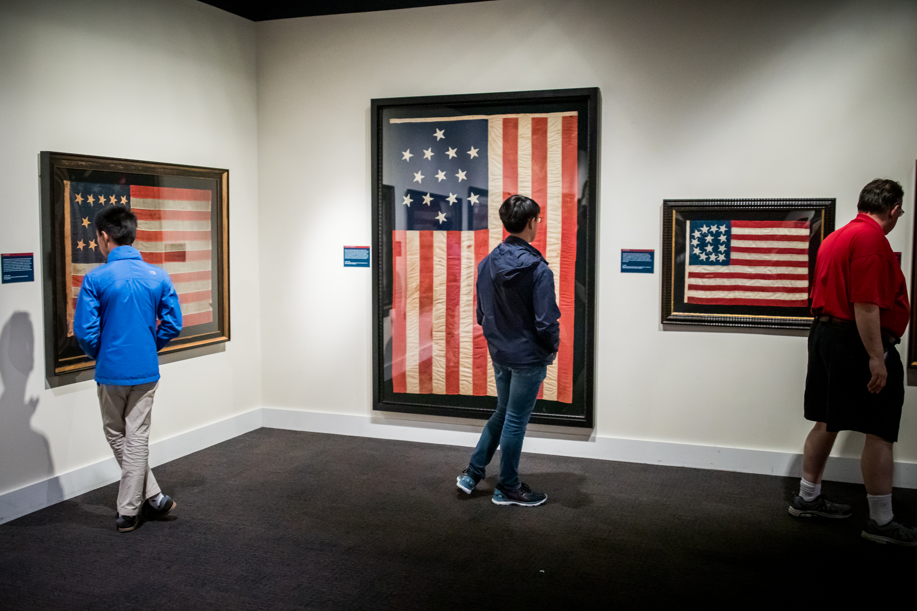 Image 061419 New Constellation Exhibit Flags 42 Jg4a8187