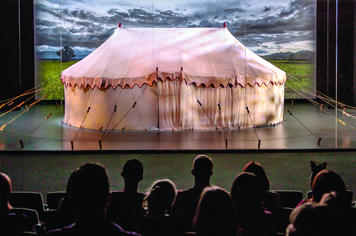 General George Washington's Revolutionary War headquarters tent on display at the Museum
