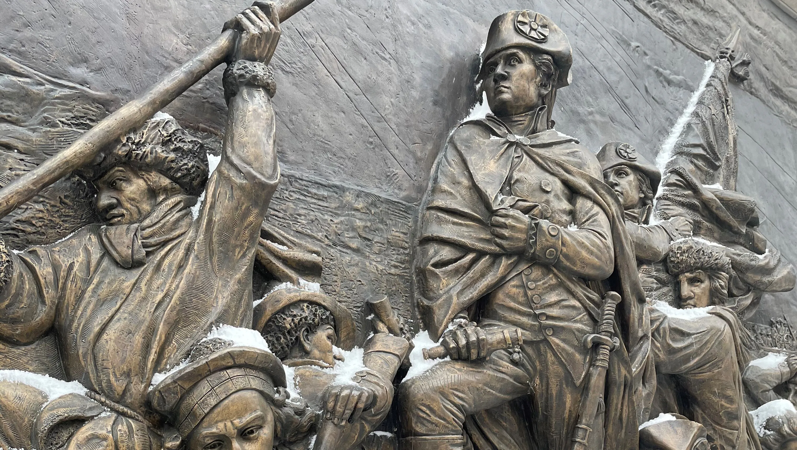 Snow Bas Relief
