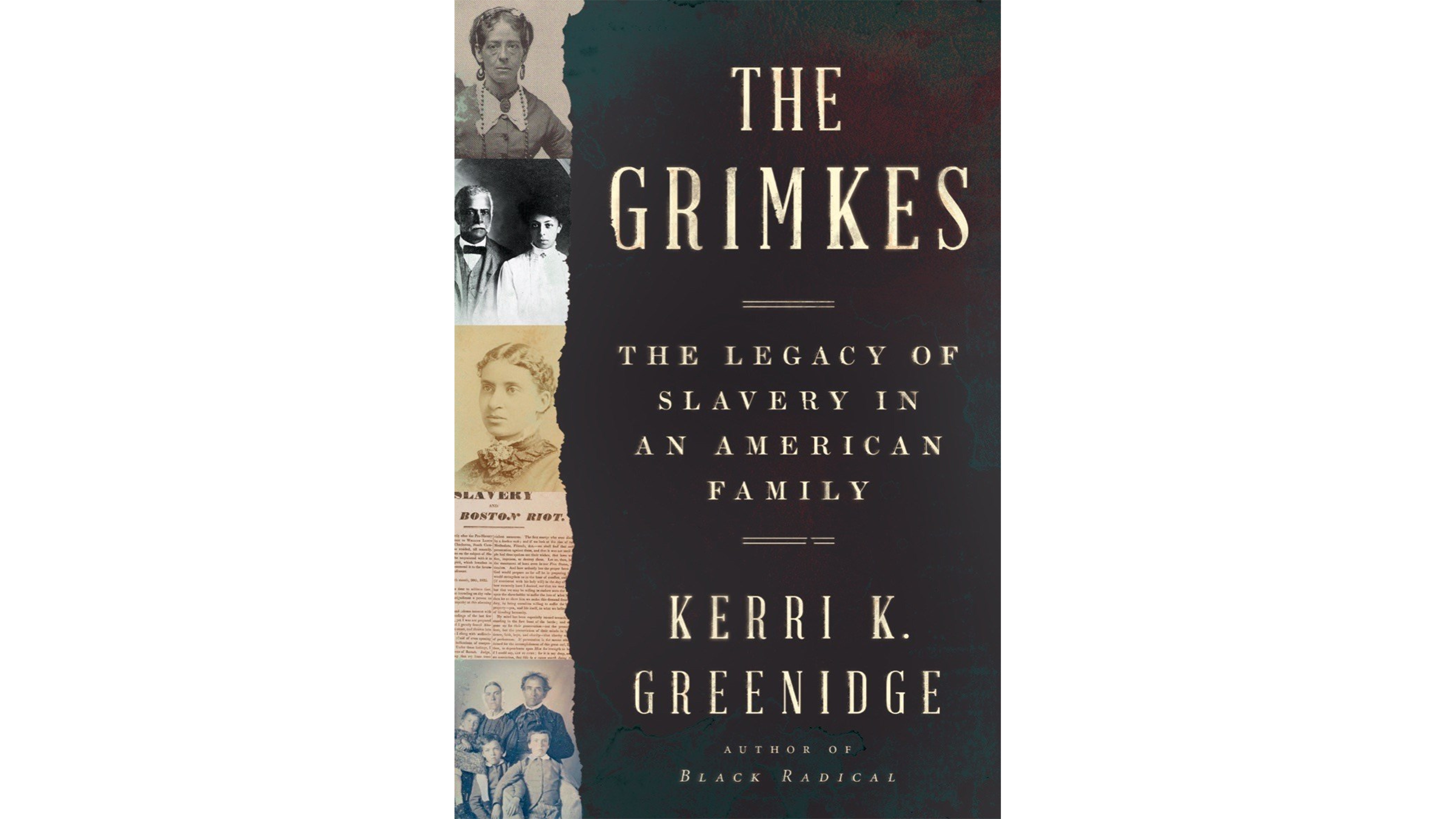 The Grimkes by Kerri Greenidge Book book cover.