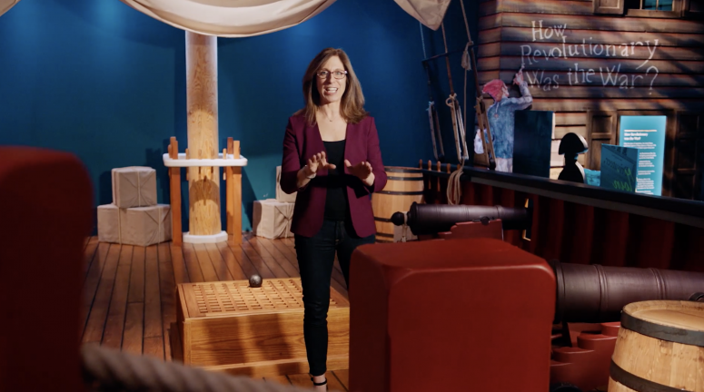 A photo from the Virtual Field Trip video
