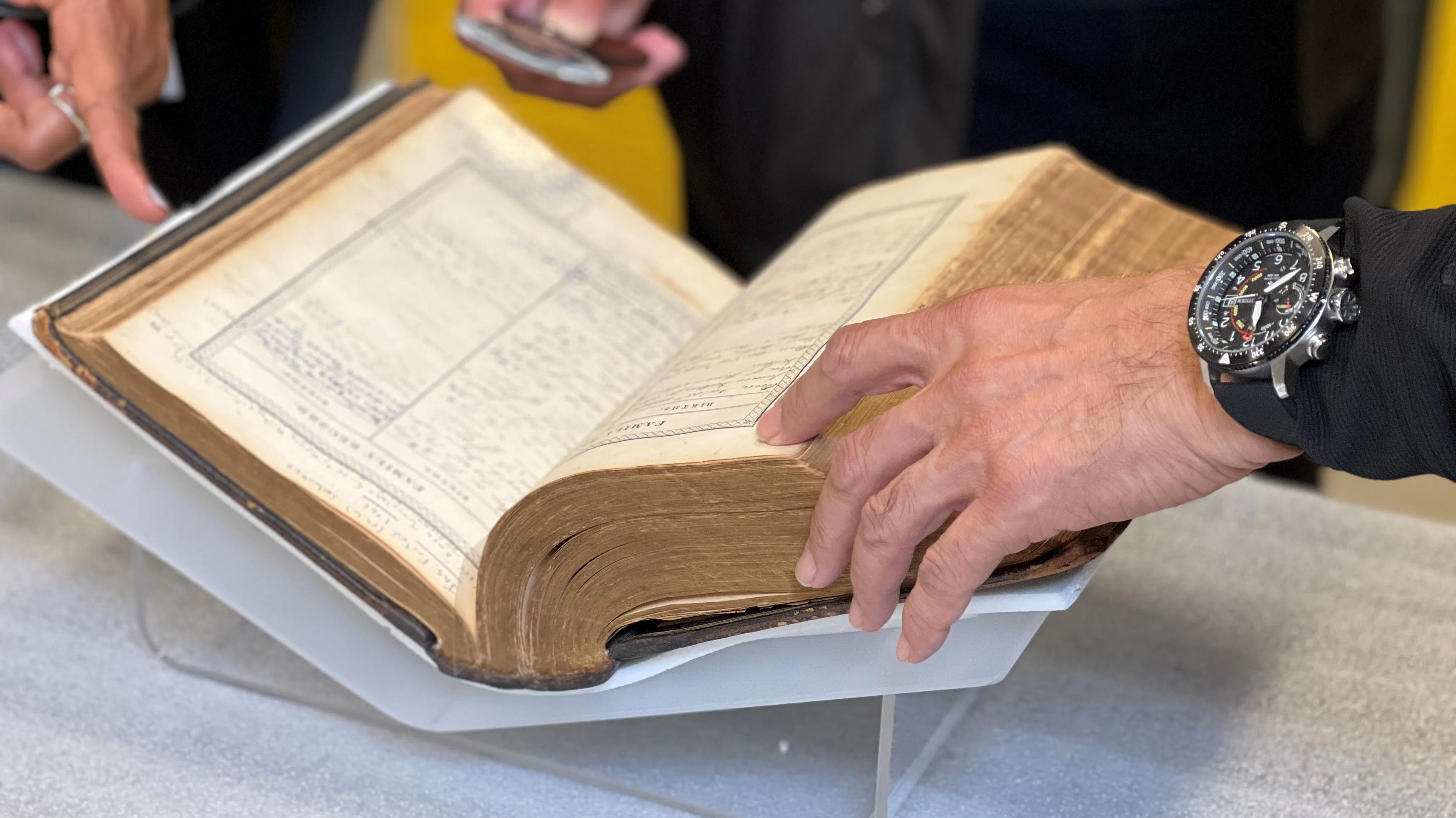 Forten Family Bible Courtesy Of Atwood Kip Forten Jacobs 