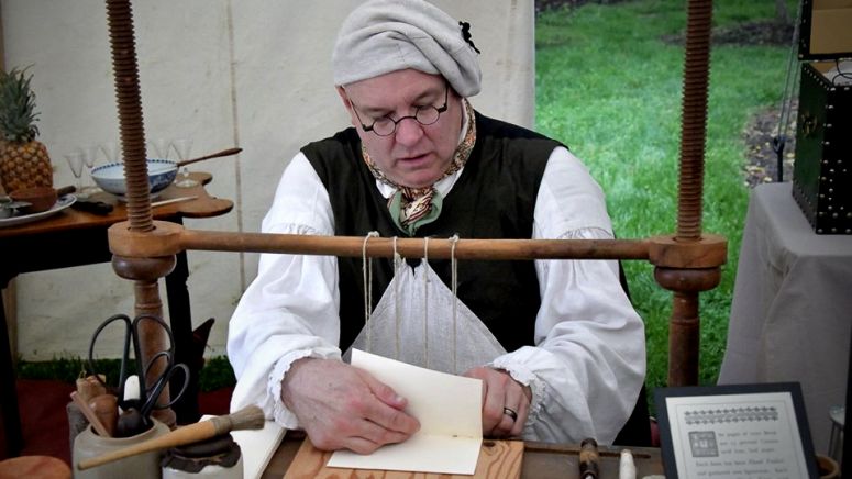 Paul McClintock, Bookbinder