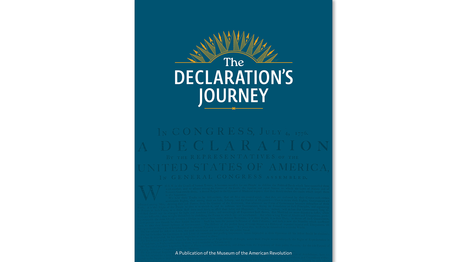 The cover of the book The Declaration's Journey.