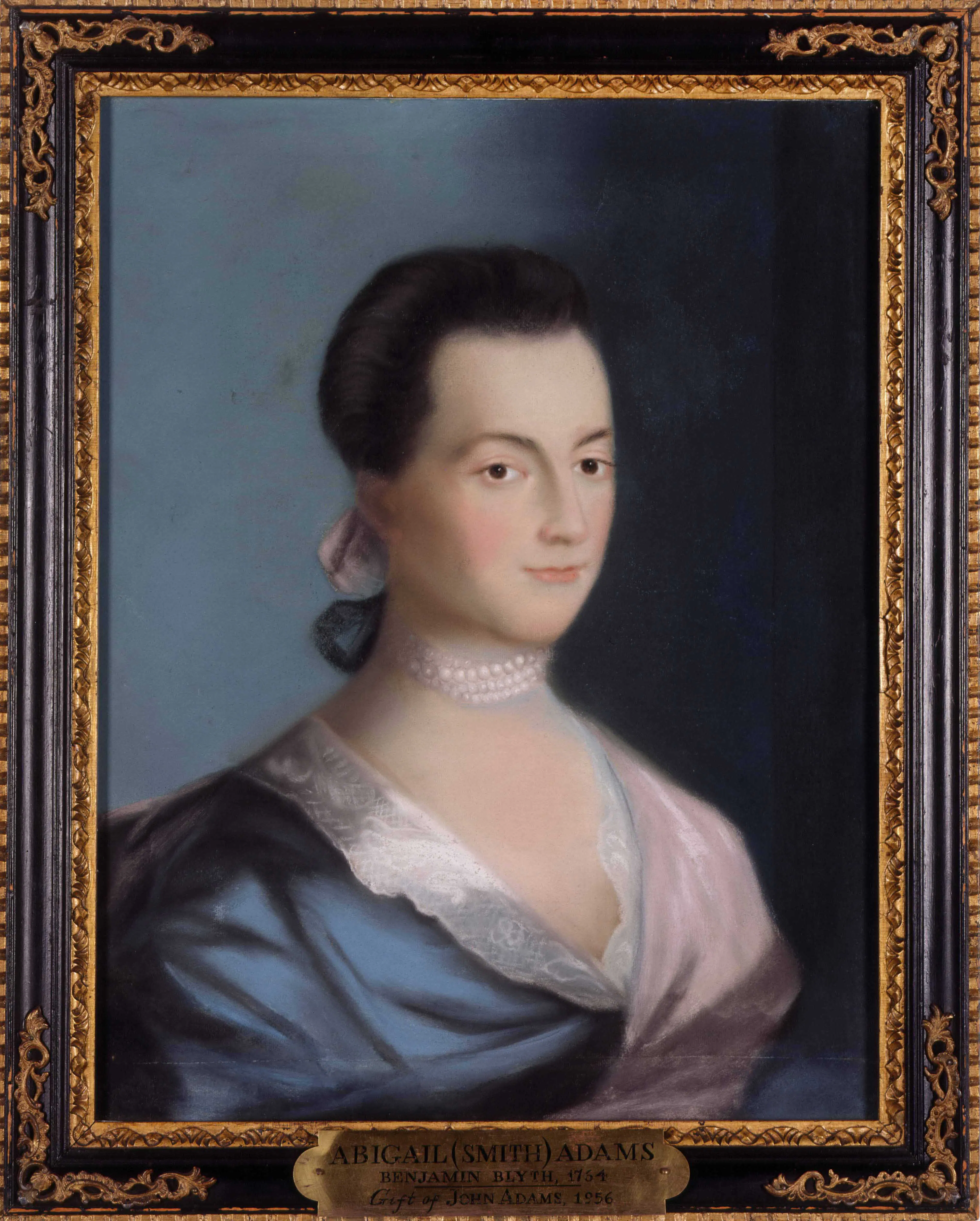 Abigail Adams by Benjamin Blyth.
