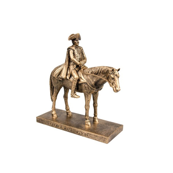Image 111620 Shop George Washington Horse Figurine