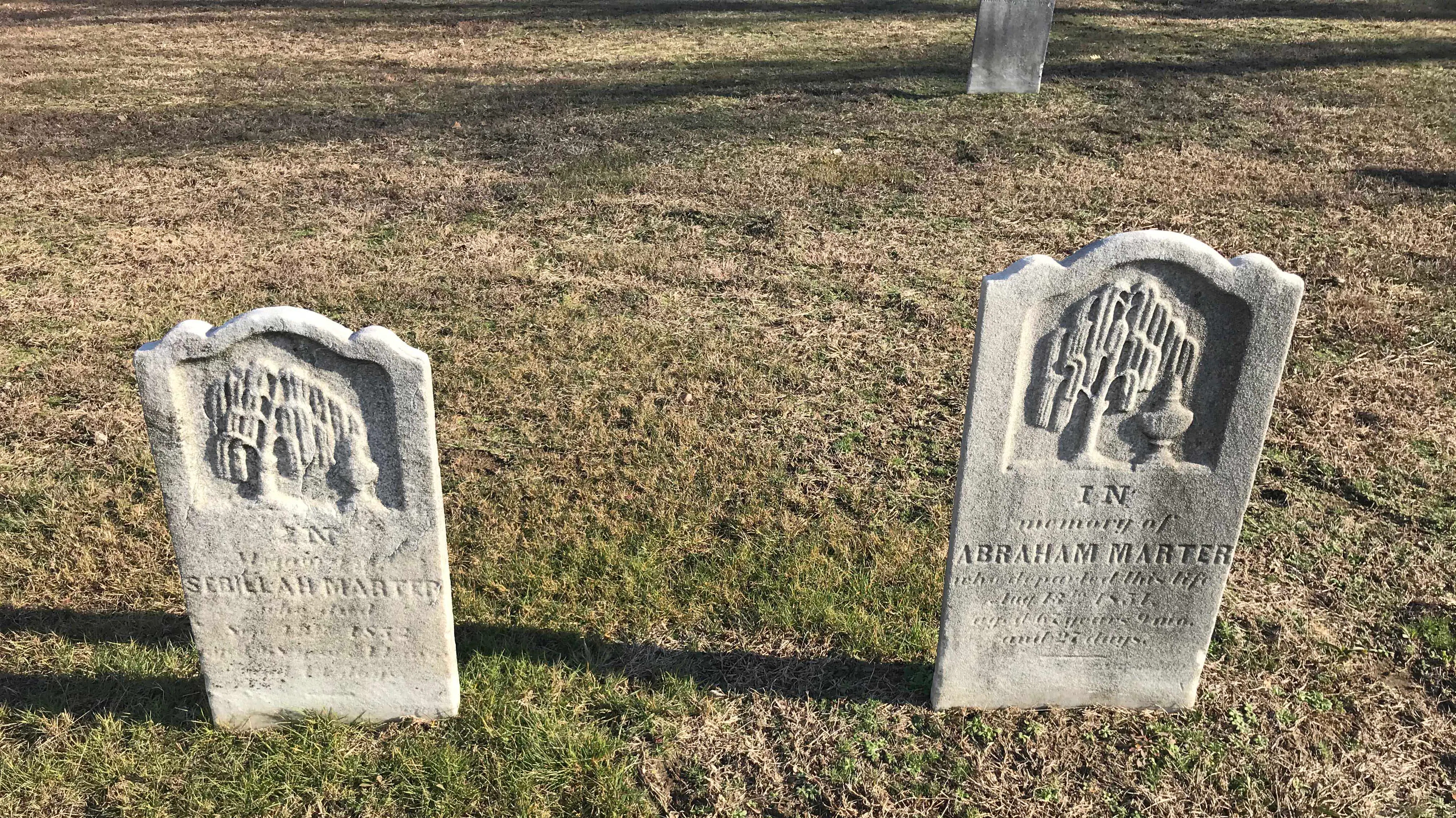 Photo of Sabillah Pearson's gravestone