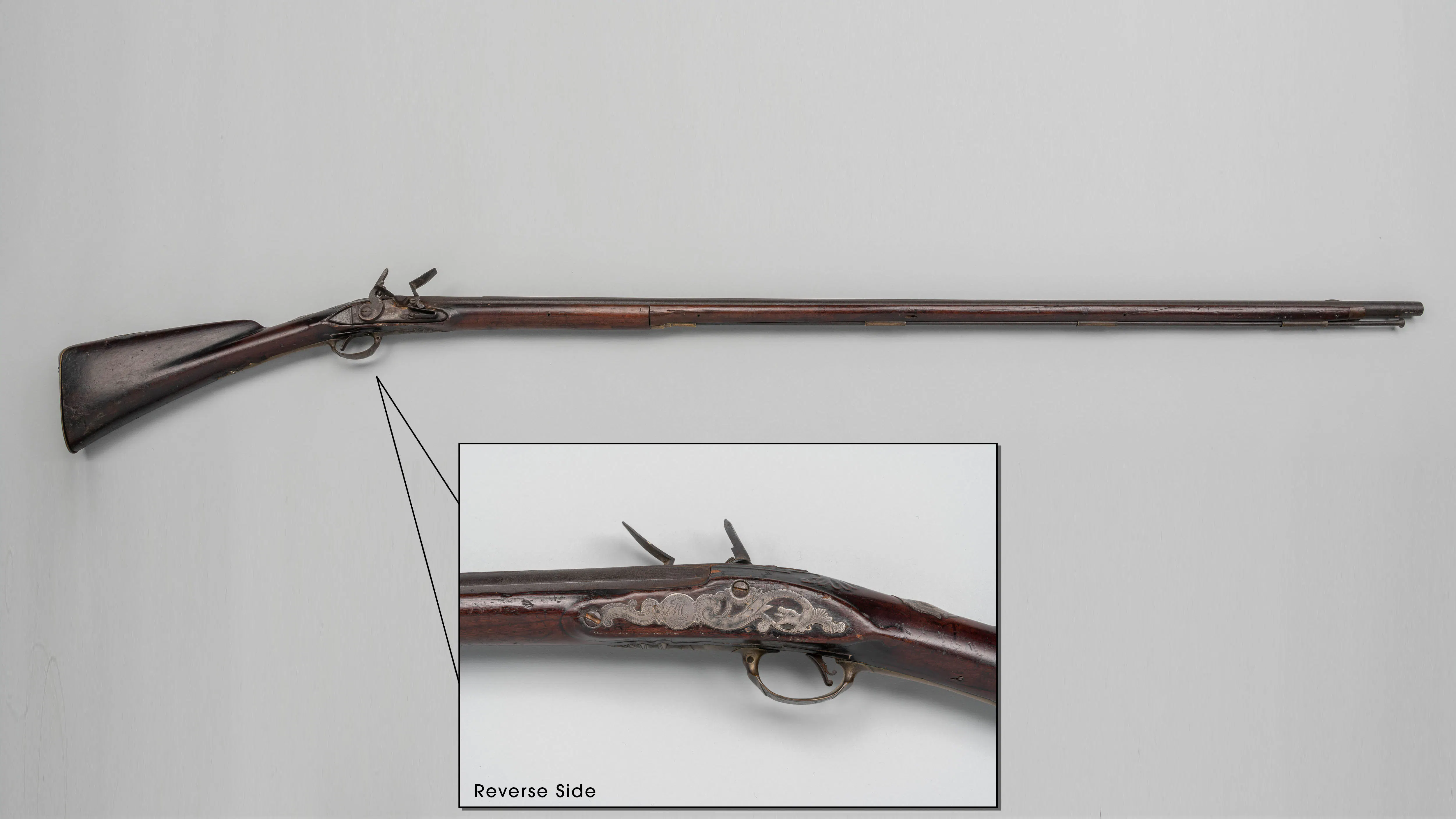 Connecticut Fowling Piece in Liberty exhibit on loan from the Hendelsons.