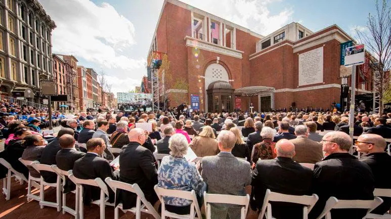 Photo of Opening Day at the Museum