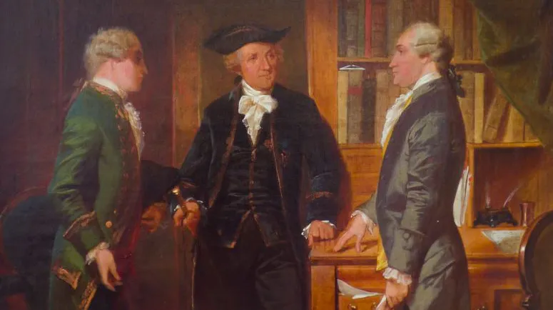 "Enlisting Foreign Officers" (1857) by Alonzo Chappel