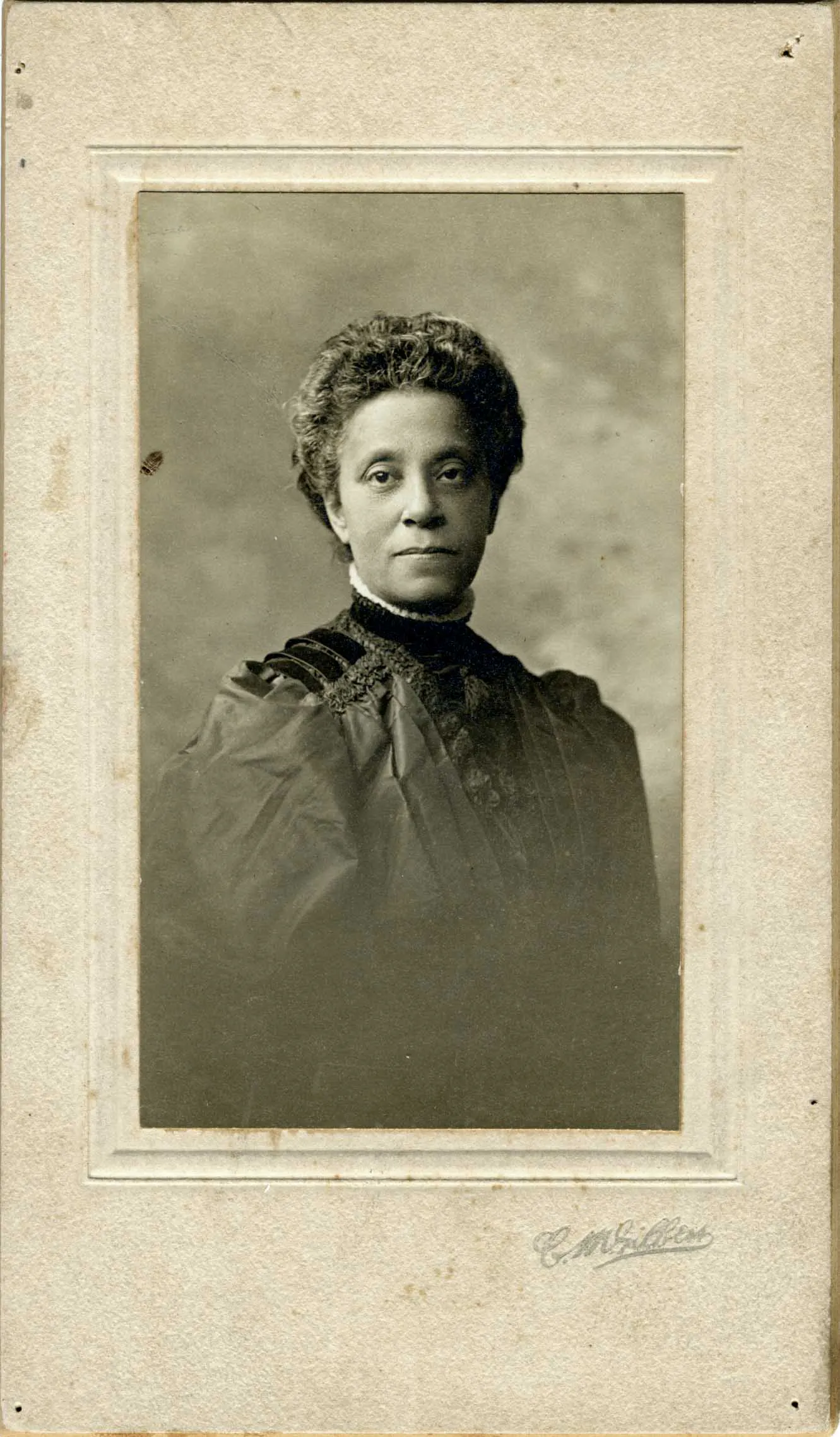 Photo of Gertrude Bustill Mossell.
