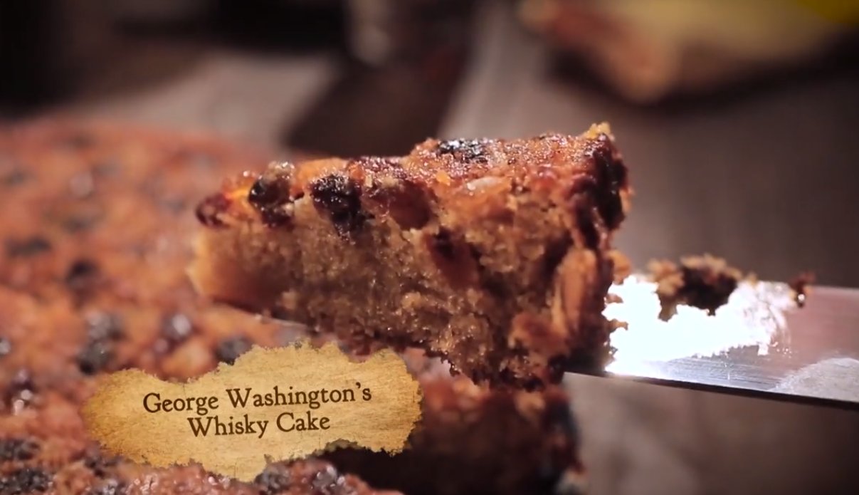 George Washington's Whiskey Cake