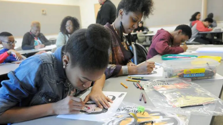 Image 102120 Coloring Towson Stars Class 002 0