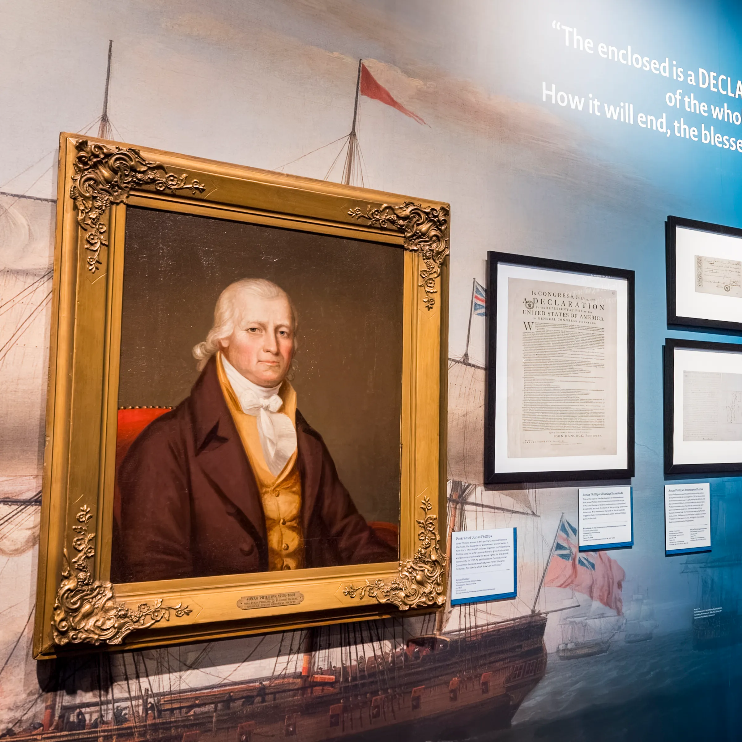 The first section of The Declaration's Journey